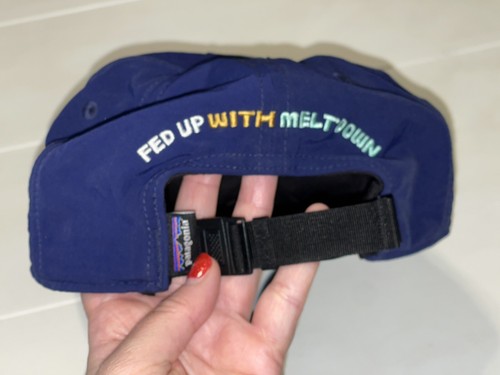 Patagonia Snowfarer Cap Blue Men Hat original LTD collection Accessory - Picture 4 of 5