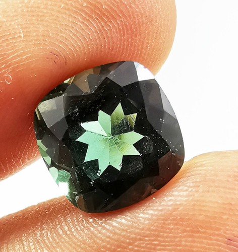 6.20 Ct Certified Natural Green Tourmaline From Afghanistan Loose Gemstones - Picture 5 of 5