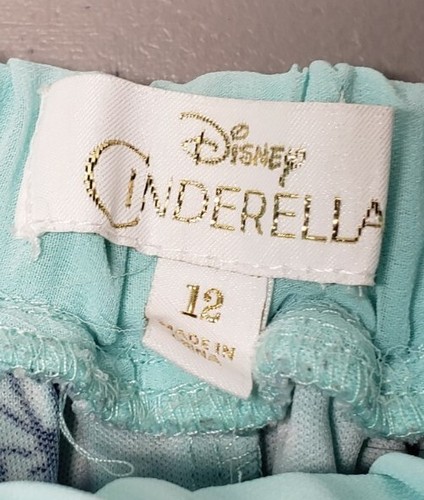 Gonna Disney Cenerentola bambina taglia 12 farfalla verde acqua/blu - Foto 7 di 9