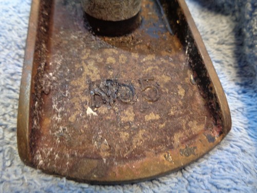 Vtg Bailey Stanley No 5 USA Wood Plane Carpenter Tool Aluminum Handle AS IS Part - Picture 13 of 16