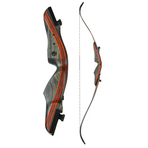 Juego de flechas de carbono arco recurvo derribo 62" 20-50 lb arco de madera tiro con arco tiro con arco caza - Imagen 19 de 21