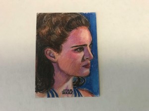 Star Wars Finest 2018 Base Card #70 Padme Amidala