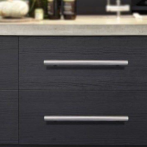PinLin Confezione 20 Maniglie Porta Cucina 160mm Foro Centrale Nichel Spazzolato Armadio Han - Foto 6 di 8