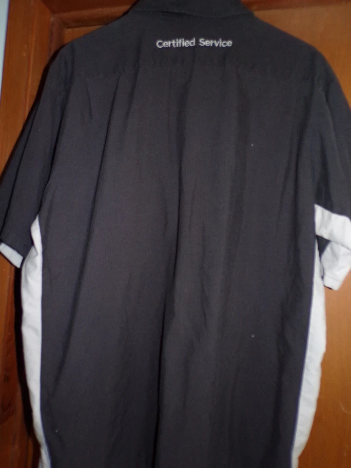 GM Certified Service Dealership Work/Shop Shirt Short Sleeve Used/Recycled - Image 2 of 2