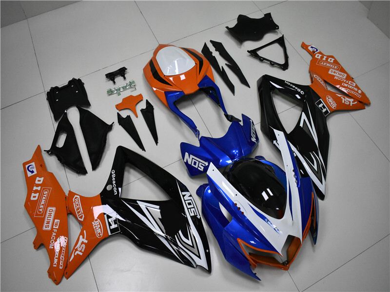 FK Injection ABS Plastic Fairing Fit for Suzuki 2008-2010 GSXR 600 750 a076 image