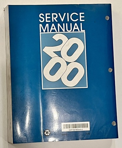 2000 GM T-Series Medium Duty Truck Service Manual Set GMC Chevrolet - Foto 5 di 7