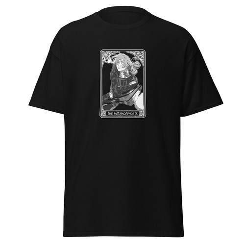 Camiseta manga anime mahito unisex jujutsu kaisen jjk tarjeta tarot anime oráculo - Imagen 5 de 17