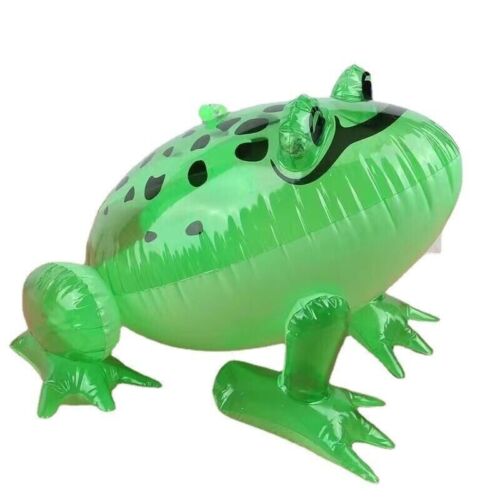 Juguete inflable Big Frog rana PVC juguete inflable para niños - vendedor de EE. UU. - Imagen 2 de 2
