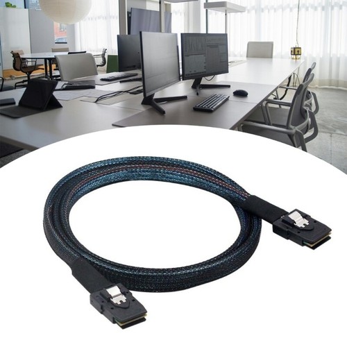 High Performances 12Gbps MiniSAS SFF-8087 RAIDs Cable for Server Backplanes 1m - Photo 5/8