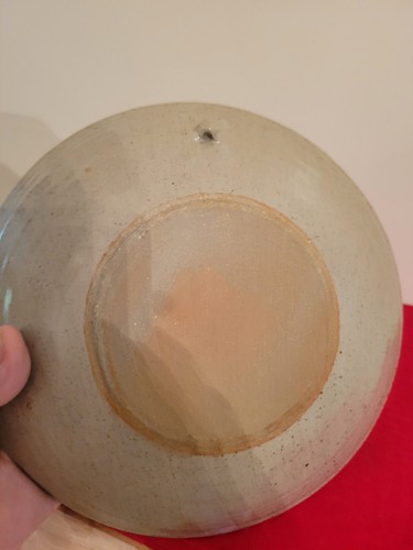 Studio Pottery Wall Art Bowl 10 3/4" Picasso Style Signed - Picture 4 of 5