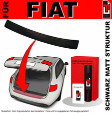 Lackschutzfolie Ladekantenschutz für Fiat 500 X ab BJ 2014 Schwarz matt
