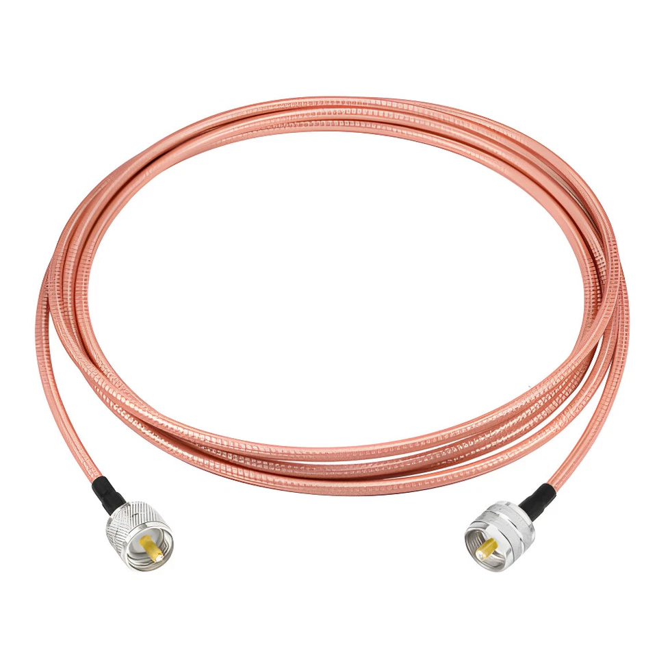 RG400 UHF Male to UHF male Coaxial Cable LOWEST LOSS Military spec M17 RF - Image 2 of 4