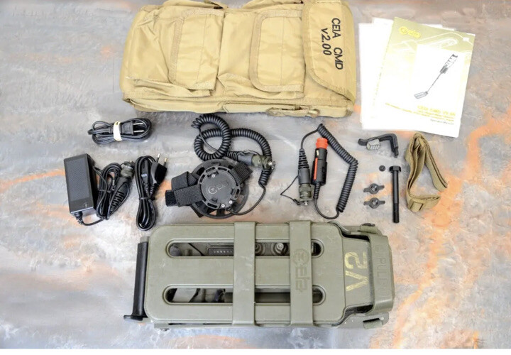 Military CEIA CMD V2.0 Metal Detector Kit Soft Case Military CEIA CMD V2.0 Metal Detector Kit Soft Case