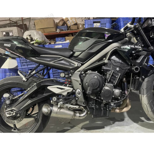 For Triumph Street Triple 765 R/RS/S 2017-2023 Exhaust Tip Mid Pipe 51mm Muffler - Bild 2 von 11