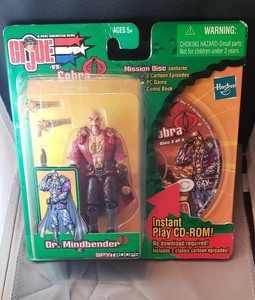 GI-Joe-vs-Cobra-Dr-Mindbender-Mission-Disc-2003-Hasbro-New