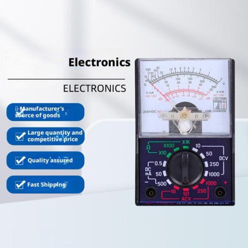 Analog Multimeter Voltmeter Amperemeter Ohmmeter Tester Meter OHM Volt AC/D C - Bild 4 von 12
