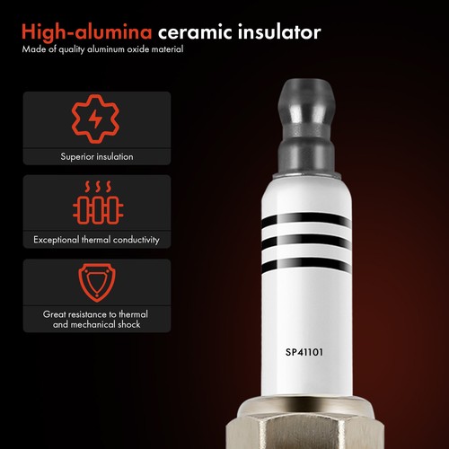 6x Iridium & Platinum Spark Plugs for Chevy Malibu 02-06 Silverado 1500 10-13 - Picture 6 of 12
