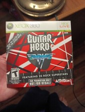 Guitar Hero: Van Halen - Xbox 360 - RARE Not For Resale Promotional Version