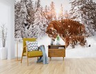 3D Winter Tiger N170 Animal Wallpaper Mural Sefl-adhesive Removable Eve 2023