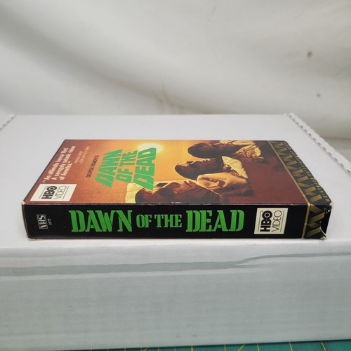 Dawn Of The Dead VHS 1977 Vtg Zombie Horror Film HBO Video RARE Rob Michelucci - Picture 3 of 6