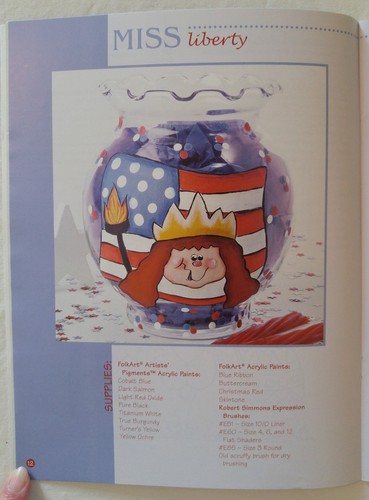 Decorative Painting Pattern Book YEAR- ROUND IVY Glass BOWLS by Carolyn Stearns - Picture 7 of 12