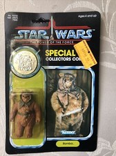 STAR WARS KENNER 1985 POTF ROMBA THE EWOK UNPUNCHED