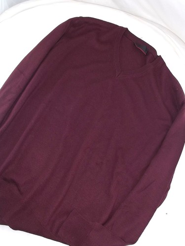 Kaos Maglione Da Uomo Taglia L In Lana Merinos Scollo A V Manica Lunga Classico - Picture 3 of 12