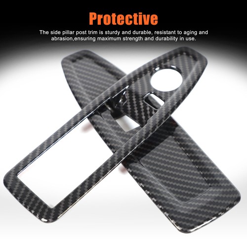 ABS Carbon Fiber Door Window Switch Panel Cover For BMW 2 Series 2014-2019 - Picture 4 of 12