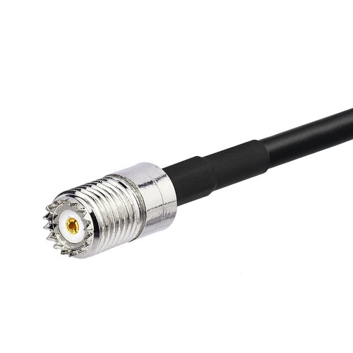 Antenna extension cable MINI UHF female to MINI UHF male Pigtail Coax Cable RG58 - Picture 2 of 3