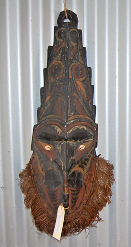 Lower Sepik River Mask- Kandimbong People, East Sepik Province Papua New Guinea. - Picture 6 of 6