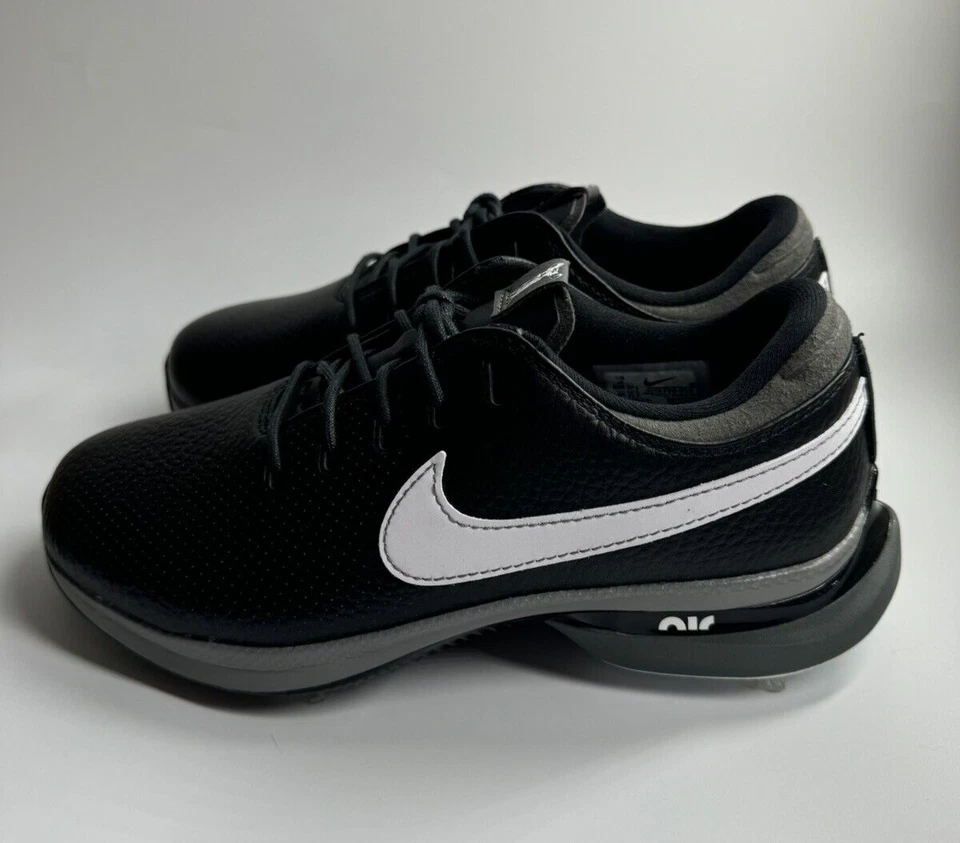 Nike Mens 5/Womens 6.5 Air Zoom Victory Tour 3 Golf Shoes Black/Grey DV6798-010 - Image 3 of 4