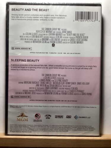 Beauty & The Beast/Sleeping Beauty (DVD 2013) Rebecca De Mornay/Morgan Fairchild - Foto 2 di 2