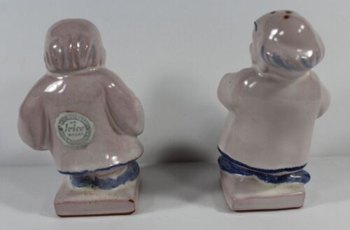 Vintage Irving W Reis Salz & Pfefferstreuer Germany Little Fat Dudes - Bild 2 von 3