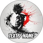 Manga Anime Cake Topper Party Decoration Edible Birthday Custom Personalised