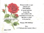 50th Birthday Gift, Or Any Age, Personalized Poem Gift, #7