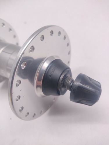 Take Off Shimano 40H Tandem Front Hub - HB-HF08 - Polished Silver - Picture 6 of 6