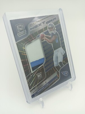 2022 Spectra Football Malik Willis RC Next Era Patch /75 #NE-MWI