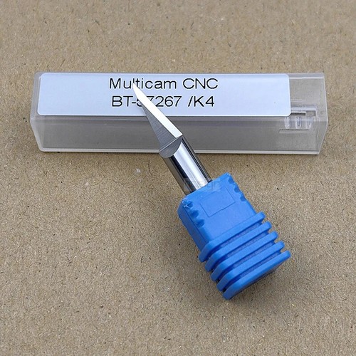 Multicam BT-57267 Rundschaft Schaft Klinge CNC Fräser Bits K4 2/5/10 Stück - Bild 10 von 14