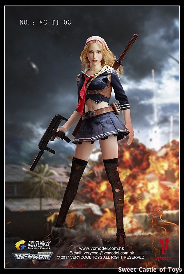 16 VeryCool Wefire of Tencent gioco Third Bomb Blade Girl Female cifra VCTJ03 16 VeryCool Wefire of Tencent gioco Third Bomb Blade Girl Female cifra VCTJ03
