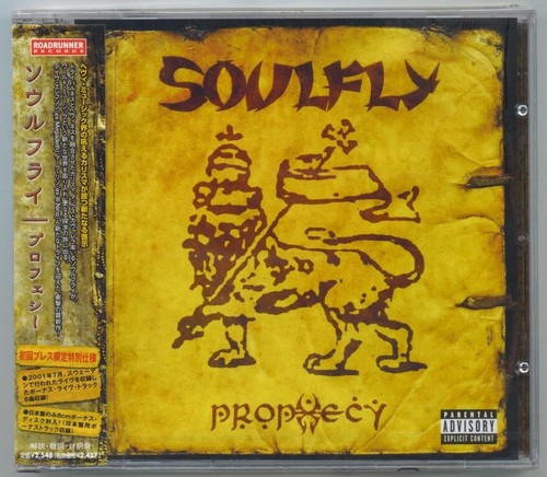 SOULFLY - Prophecy - JAPAN CD +Live Bonus Tracks +Mini Disc *SEALED* - Picture 1 of 3