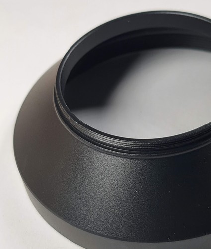 40,5mm Weitwinkel Metall Gegenlichtblende Sonnenschutz Schraubbefestigung 40,5mm E40,5 schwarz - Bild 7 von 7