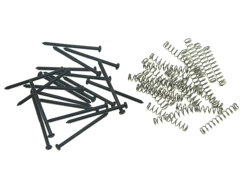 20x Bass or Guitar Pickup Mounting Screws Pickup Springs Fits P Bass J Bass P90