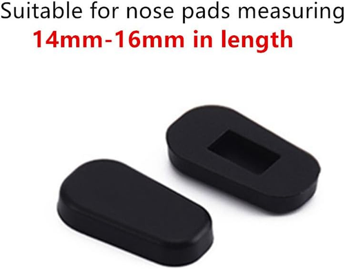 Nose Pads Covers,5 Pairs Slip-On Eyeglasses Nose Pads Covers,Soft Silicone Eye - Picture 5 of 12