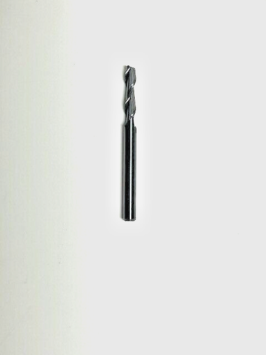 HARTMETALLENDMÜHLE 7/64"" DURCHMESSER 1/2"" LOC 2 FLUTE RHS RHC STANDARD HELIX SQ. ENDE - Bild 2 von 3