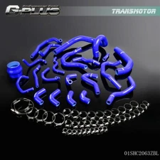 Fit For 86-92 Toyota Supra MK3 MA70 7M-GT Silicone Radiator Ancilarry Hose Pipe