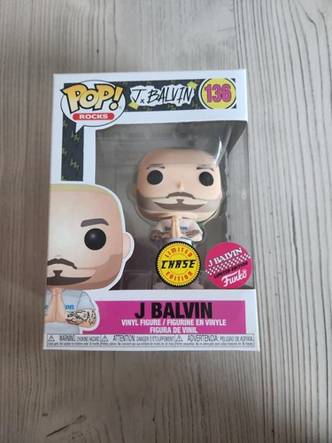 Funko Pop! J Balvin (Chase) #136, Funko LE, Vaulted