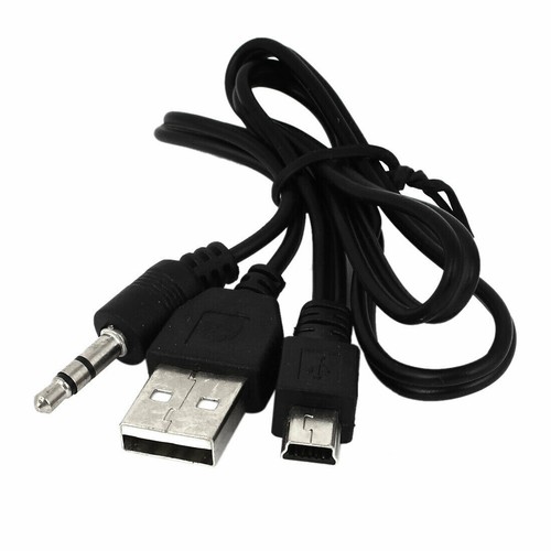 3.5mm To Mini USB Charger Cable For iHome iHM60 iHM61 iHM76 iM60LT Mini Speaker - Picture 3 of 5