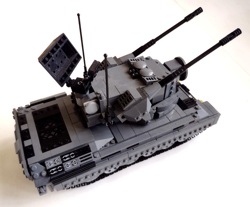 Authentic LEGO Gepard Flakpanzer - SPAAG - ANTI-AIRCRAFT - TANK - MBT - Picture 8 of 12