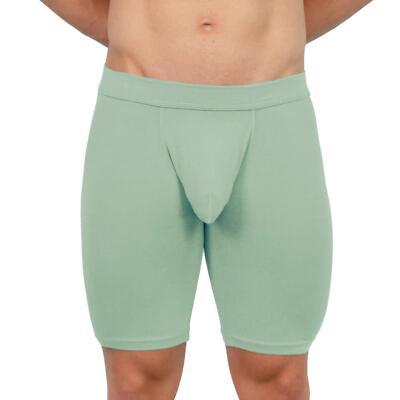 Offensichtlich EliteMan AnatoMAX Boxershorts 9 inch leg Herren Long Underwear Short