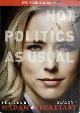 Madam Secretary: Season One Boxed Set DVD 2015 6-Disc Set Te'a Leoni Tim Daly